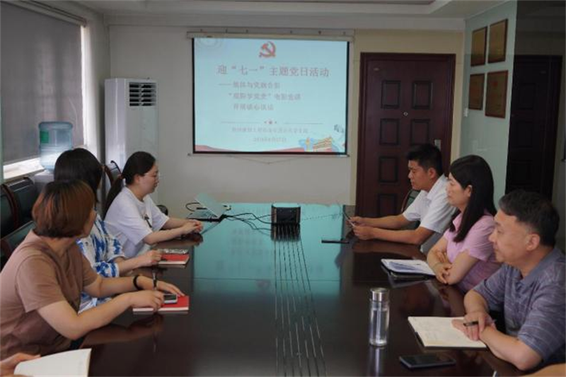 咨询团支部组织召开迎“七一”主题党日系列活动