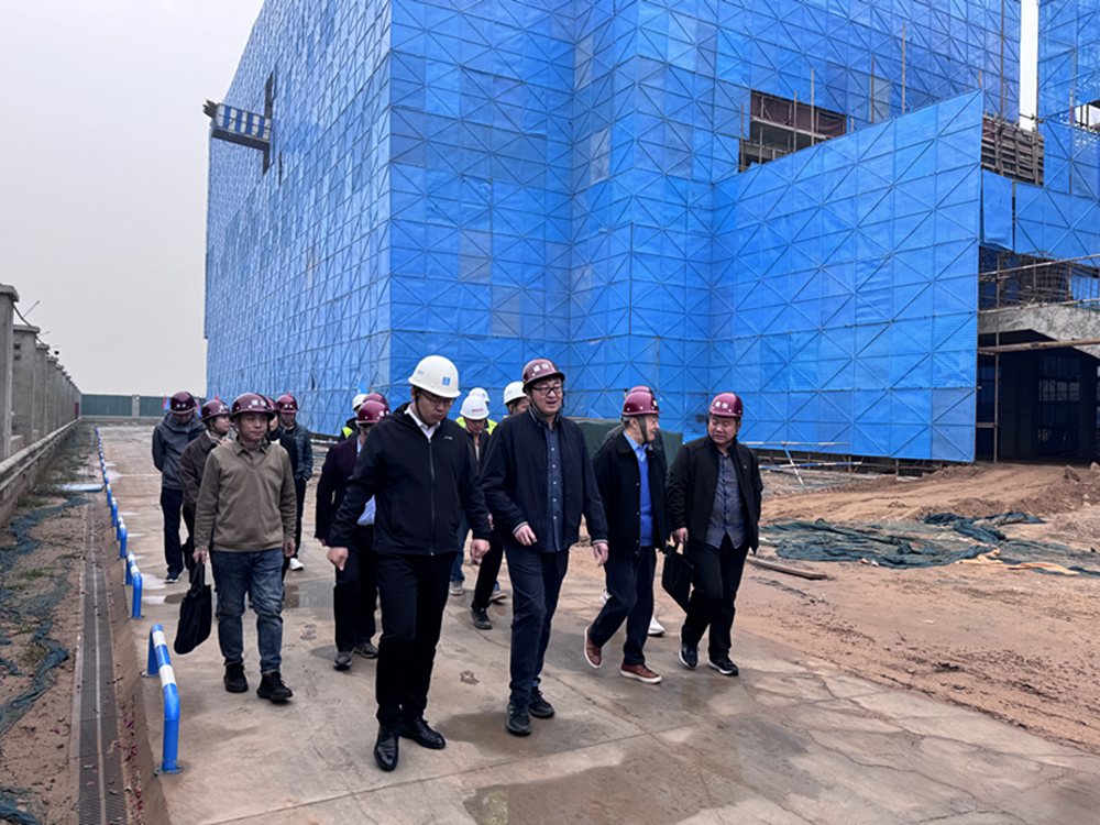 郑州市建设投资集团有限公司党委委员、纪委书记张炼带队调研六十七高项目建设